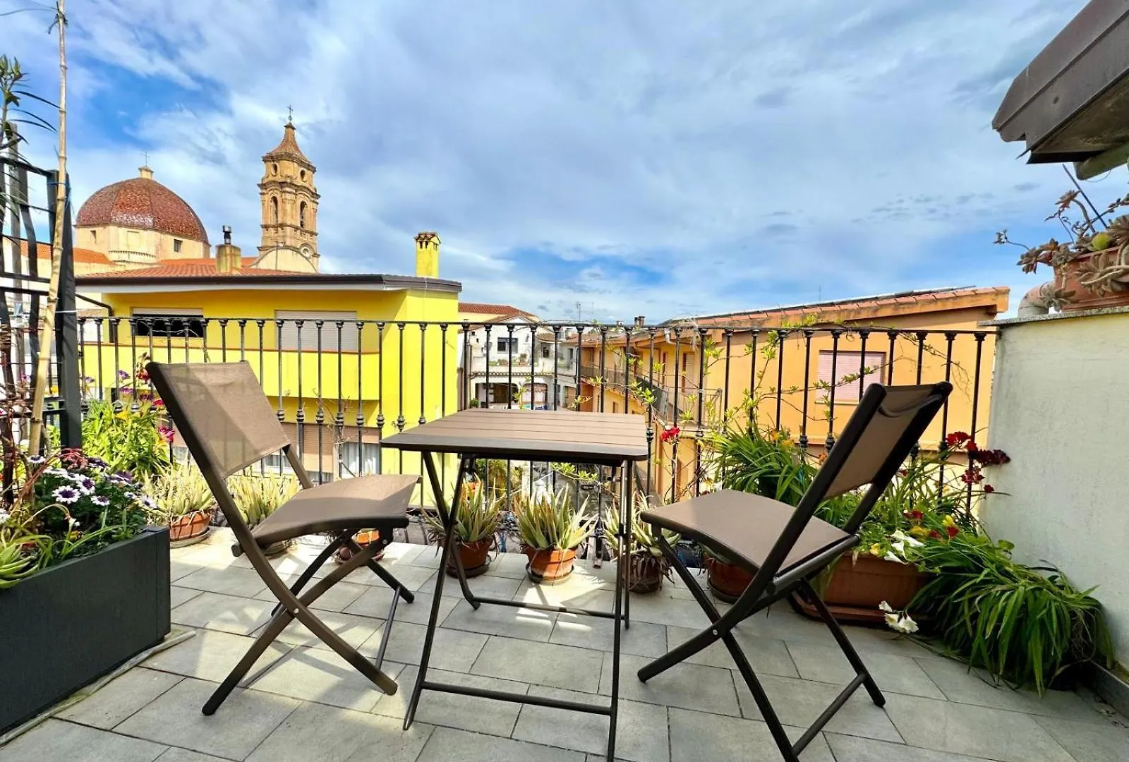 La Corte Azzurra Terrace location